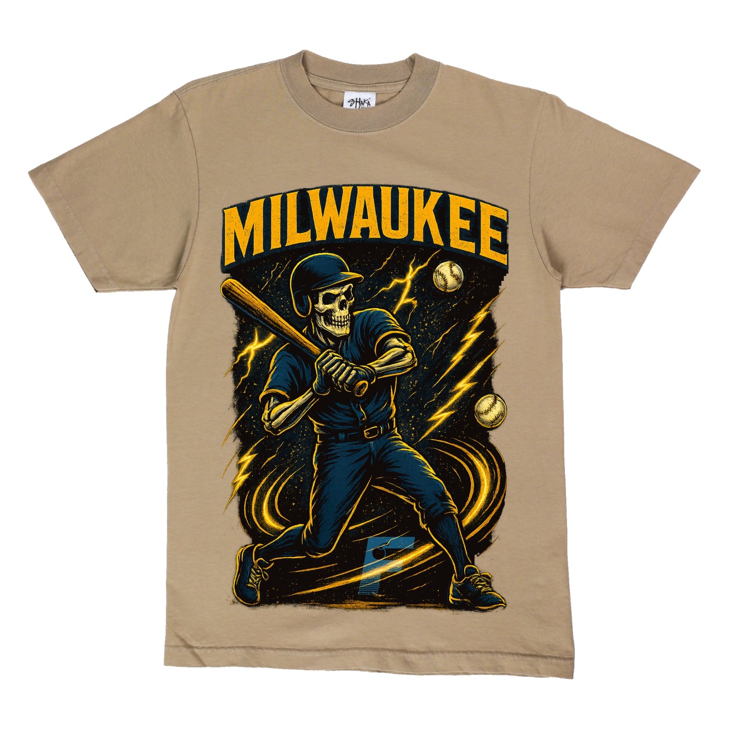 BREWERS SKULL TEE