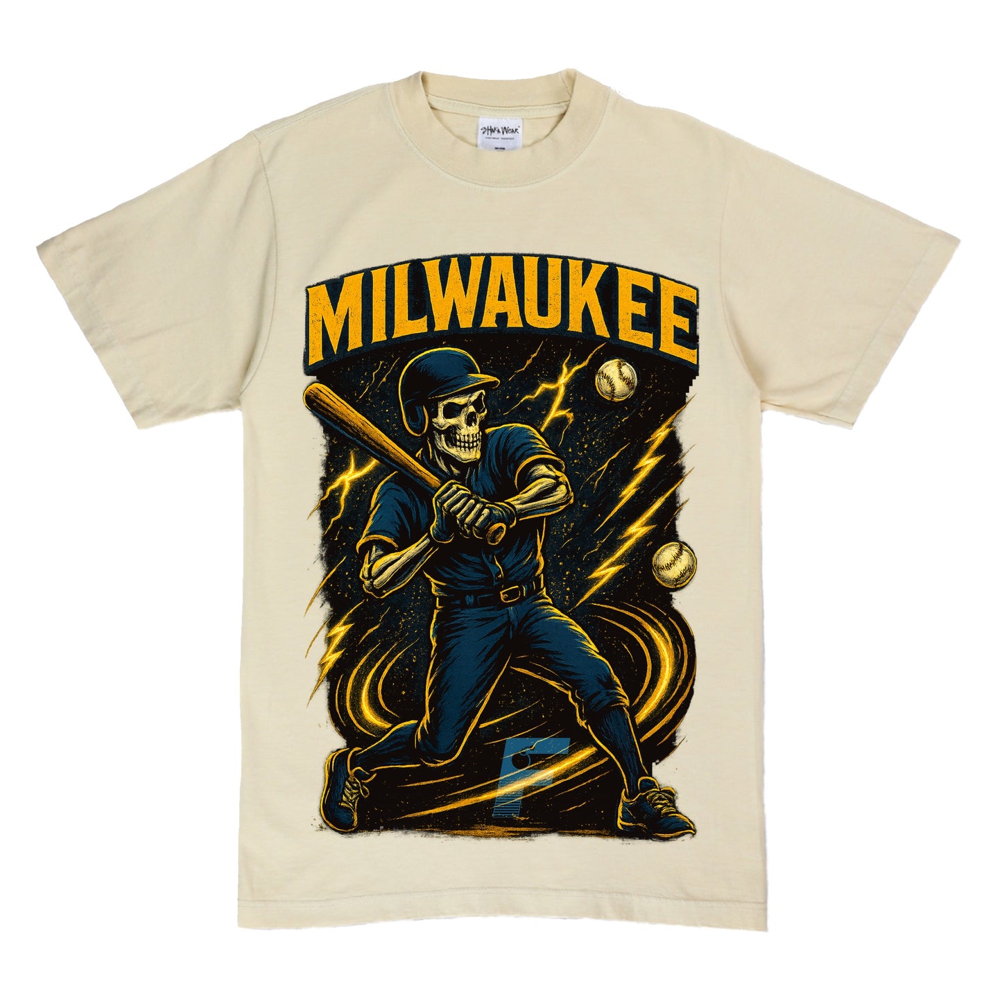 BREWERS SKULL TEE