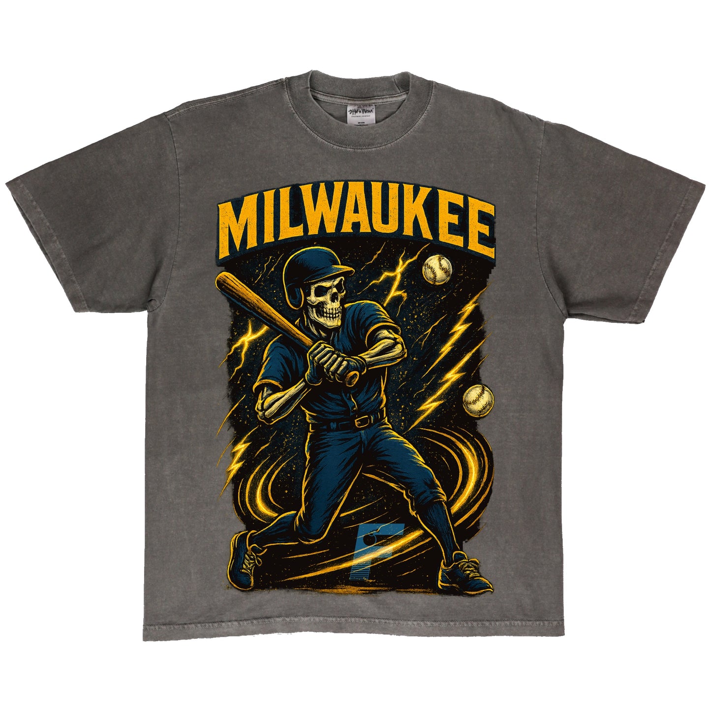 BREWERS SKULL TEE