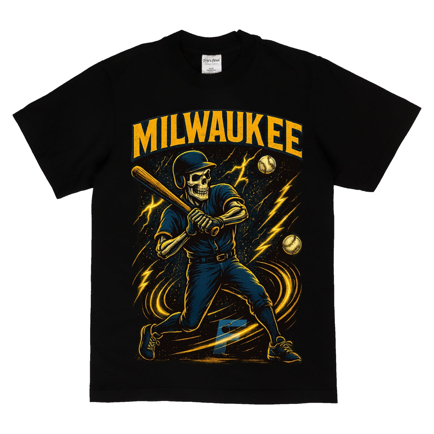 BREWERS SKULL TEE