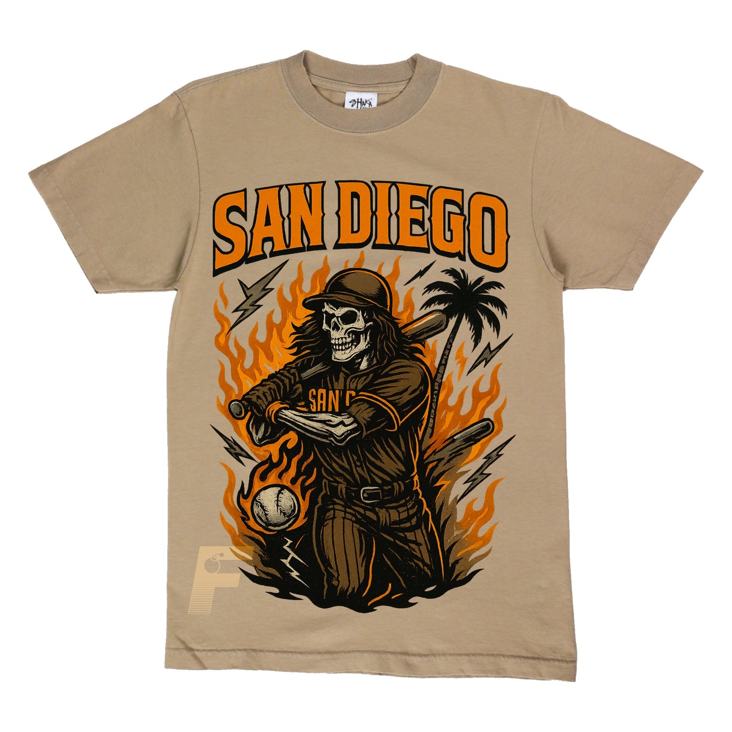 PADRES SKULL TEE