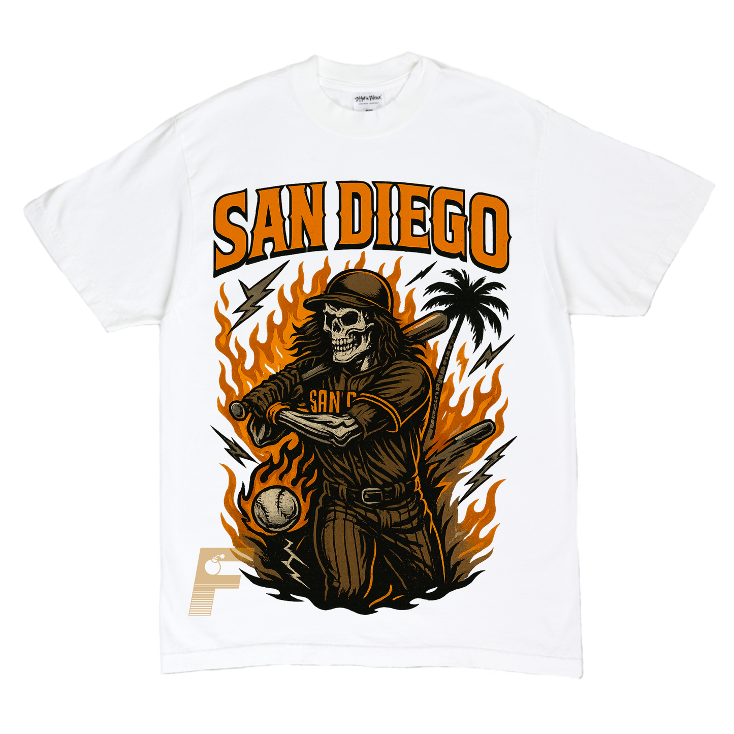 PADRES SKULL TEE