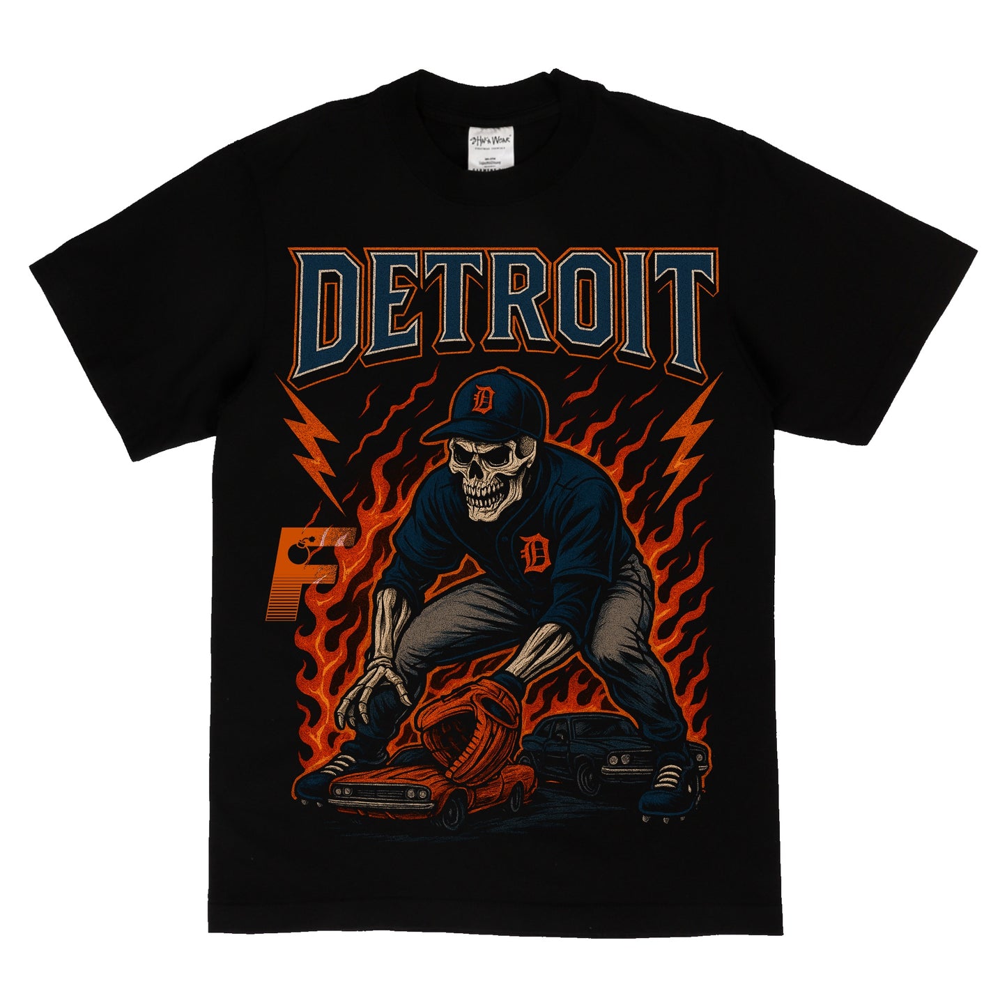 TIGERS SKULL TEE