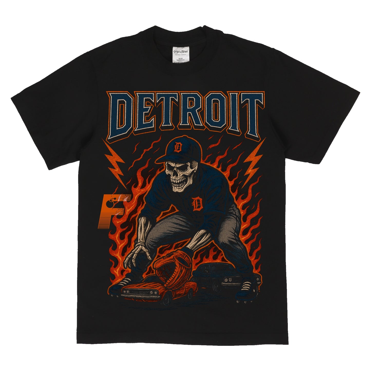 TIGERS SKULL TEE