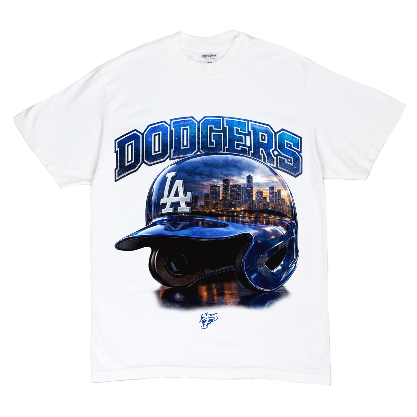 DODGERS HELMET TEE