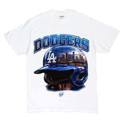 DODGERS HELMET TEE
