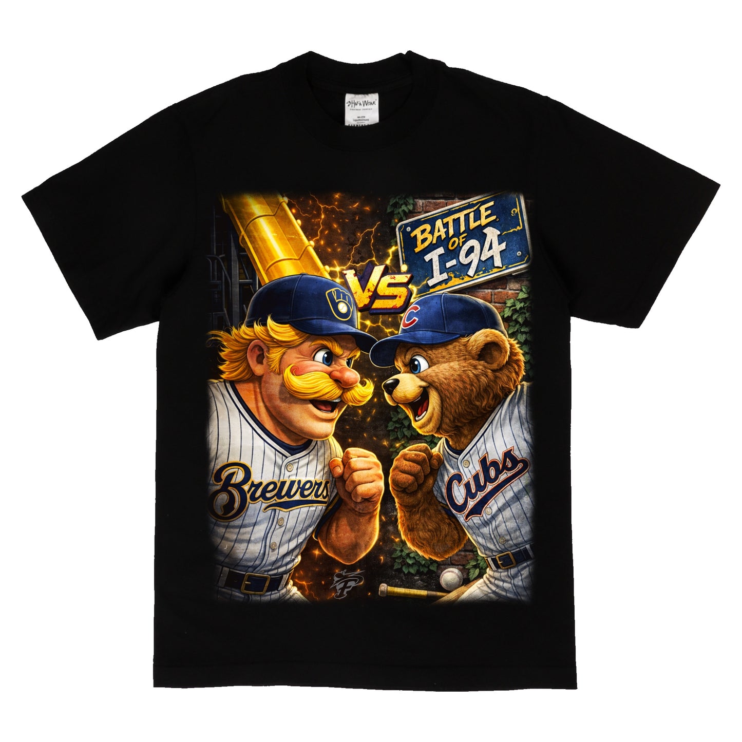 CUBS VS BREWERS TEE