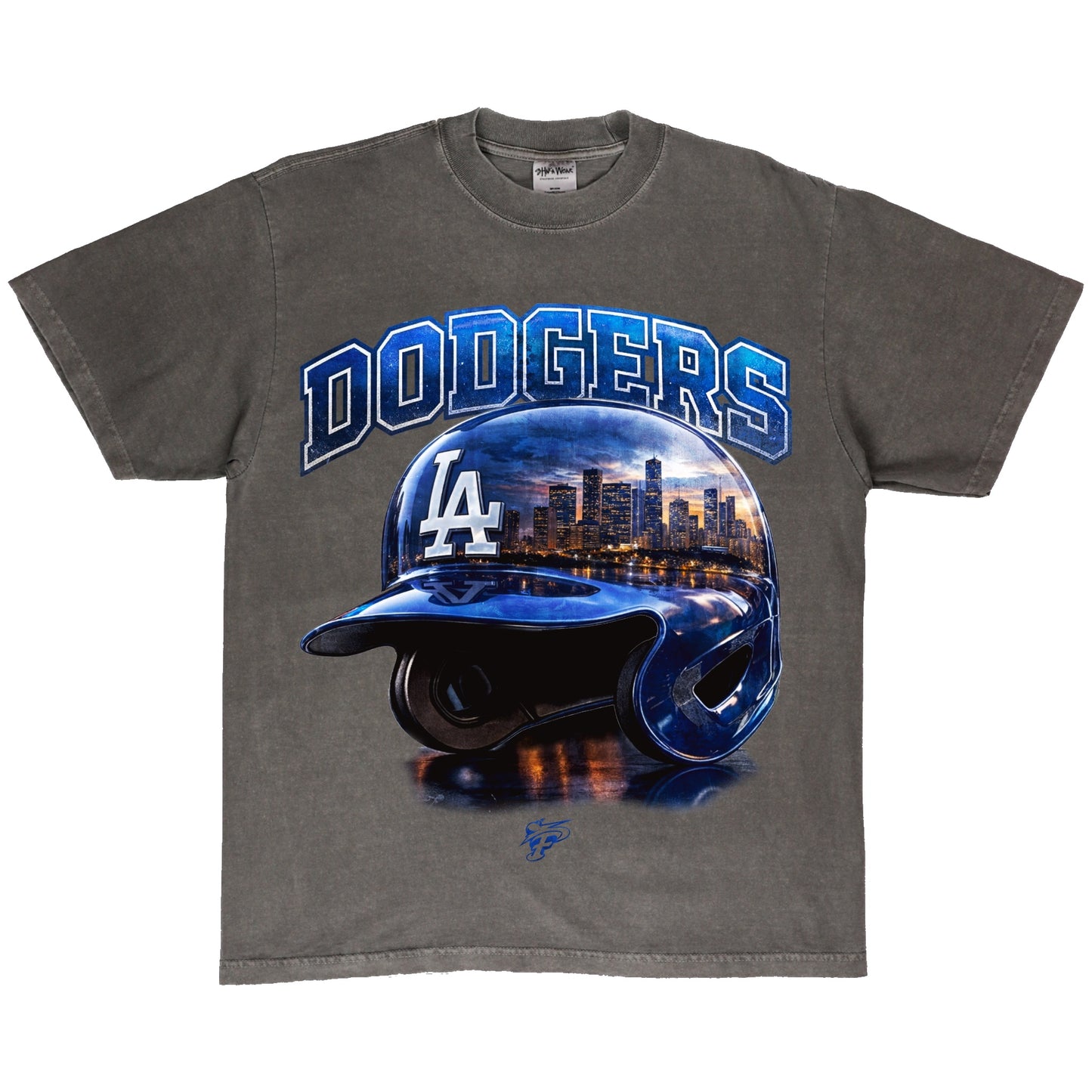 DODGERS HELMET TEE