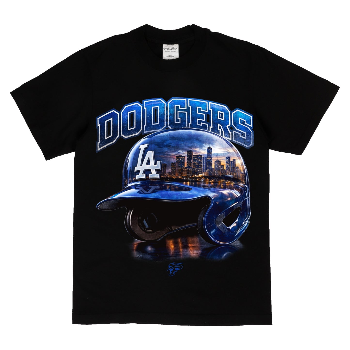 DODGERS HELMET TEE