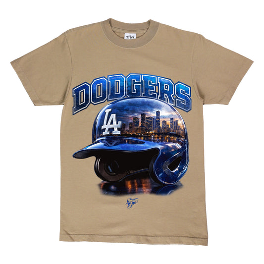 DODGERS HELMET TEE