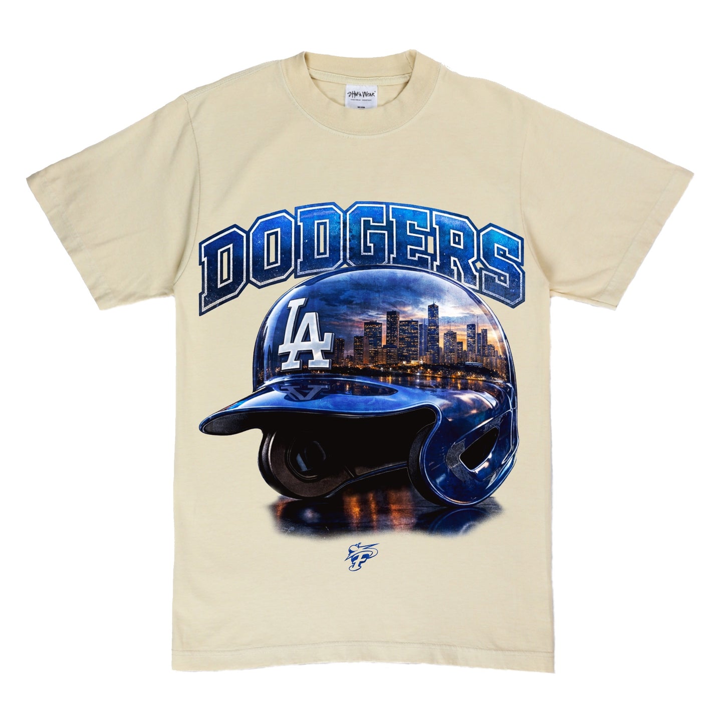 DODGERS HELMET TEE