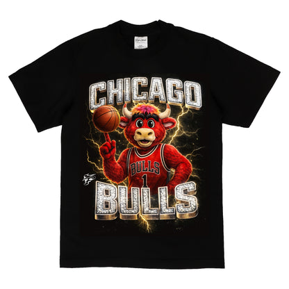 BULLS MASCOT TEE
