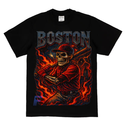 RED SOX SKULL TEE