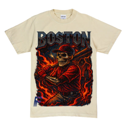 RED SOX SKULL TEE
