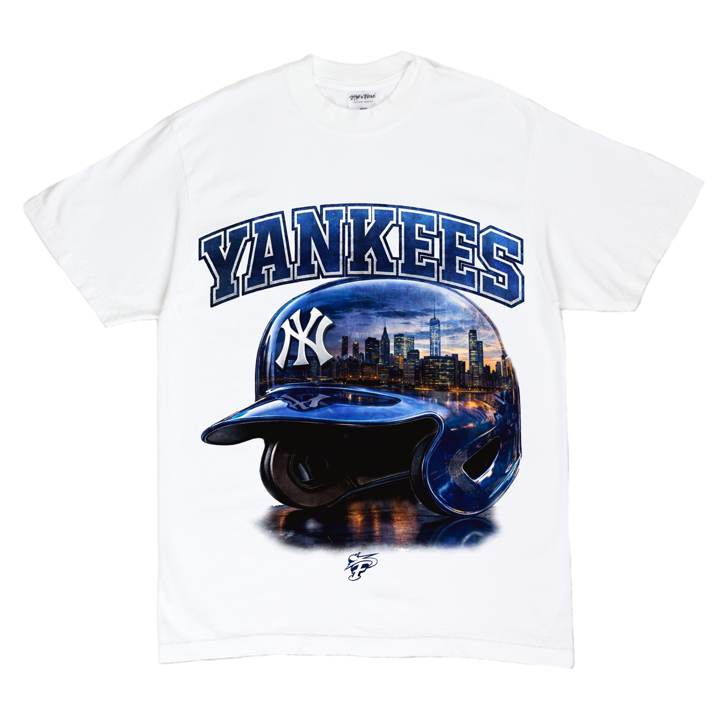 YANKEES HELMET TEE