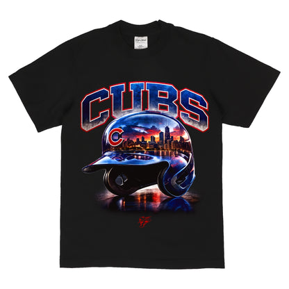CUBS HELMET TEE