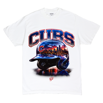 CUBS HELMET TEE