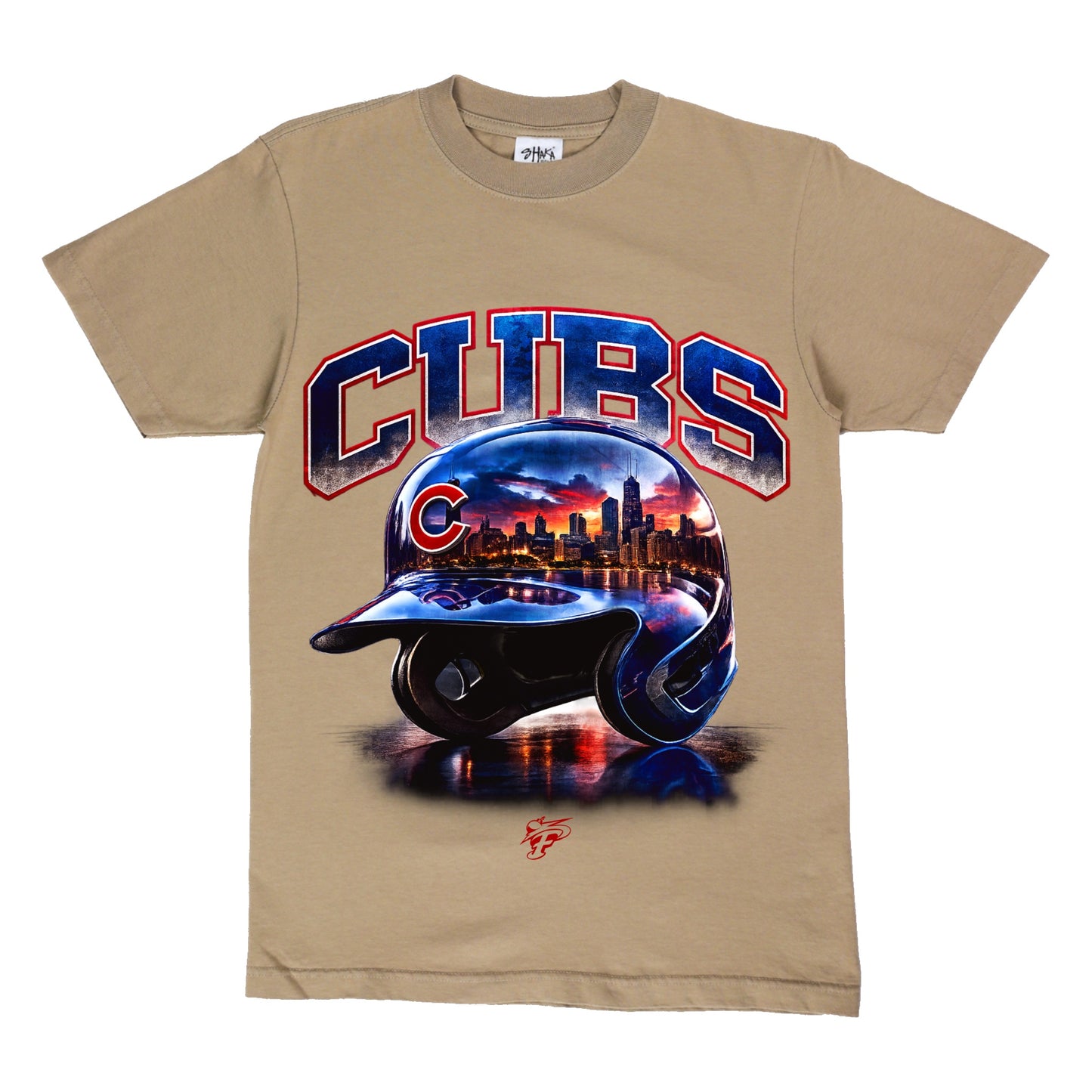 CUBS HELMET TEE