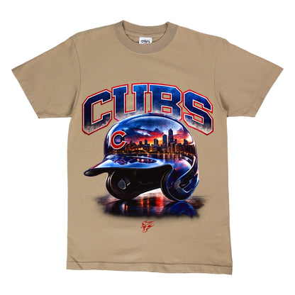 CUBS HELMET TEE