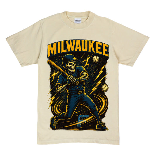 BREWERS SKULL TEE