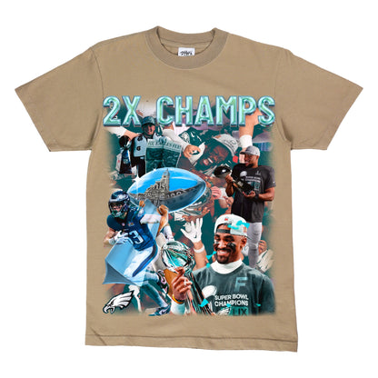 EAGLES CHAMPS TEE