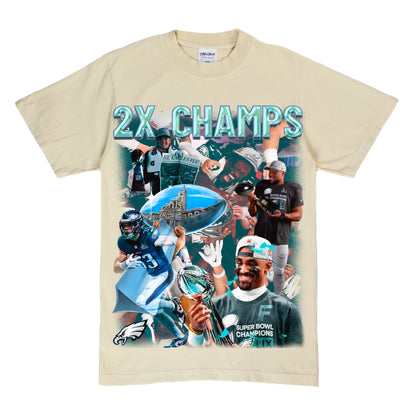 EAGLES CHAMPS TEE