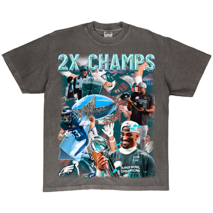 EAGLES CHAMPS TEE
