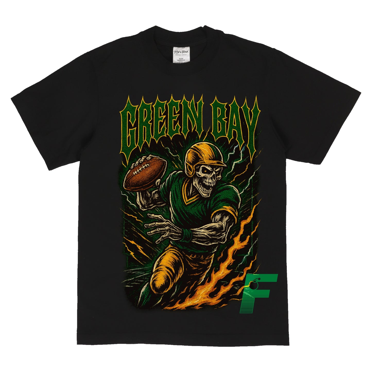 PACKERS SKULL TEE