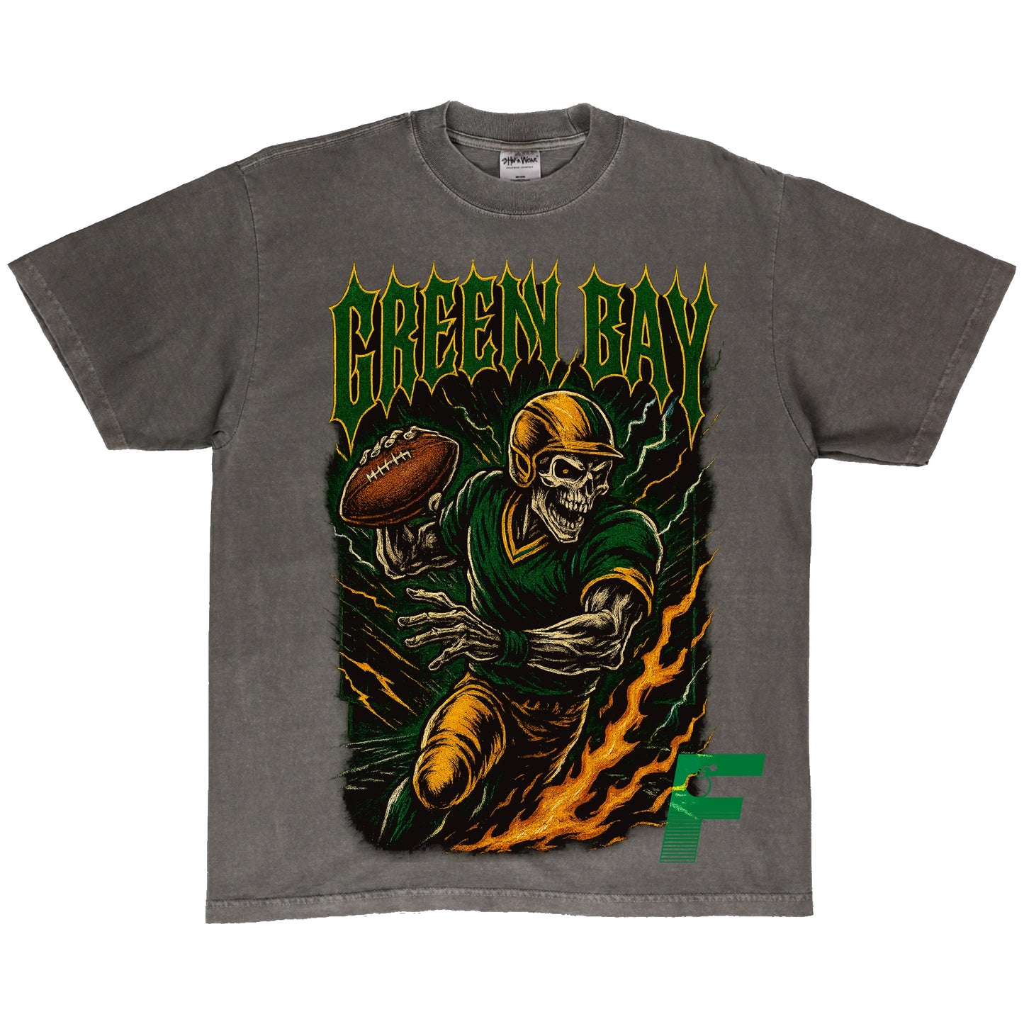 PACKERS SKULL TEE