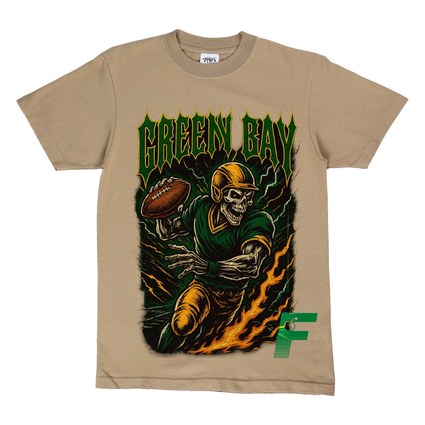 PACKERS SKULL TEE
