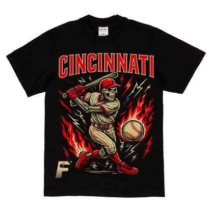 REDS SKULL TEE