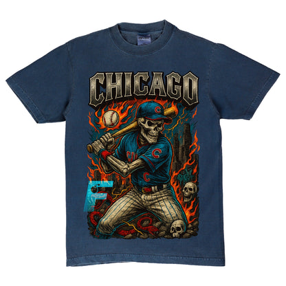 CUBS SKULL TEE