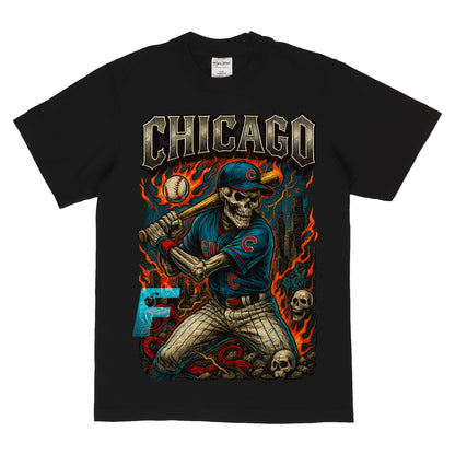 CUBS SKULL TEE